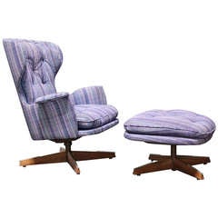 Lounge Chair and Ottoman by Adrian Pearsall