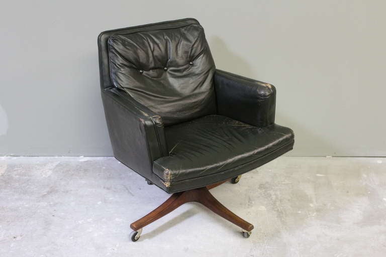 Desk Chair by Edward Wormley for Dunbar