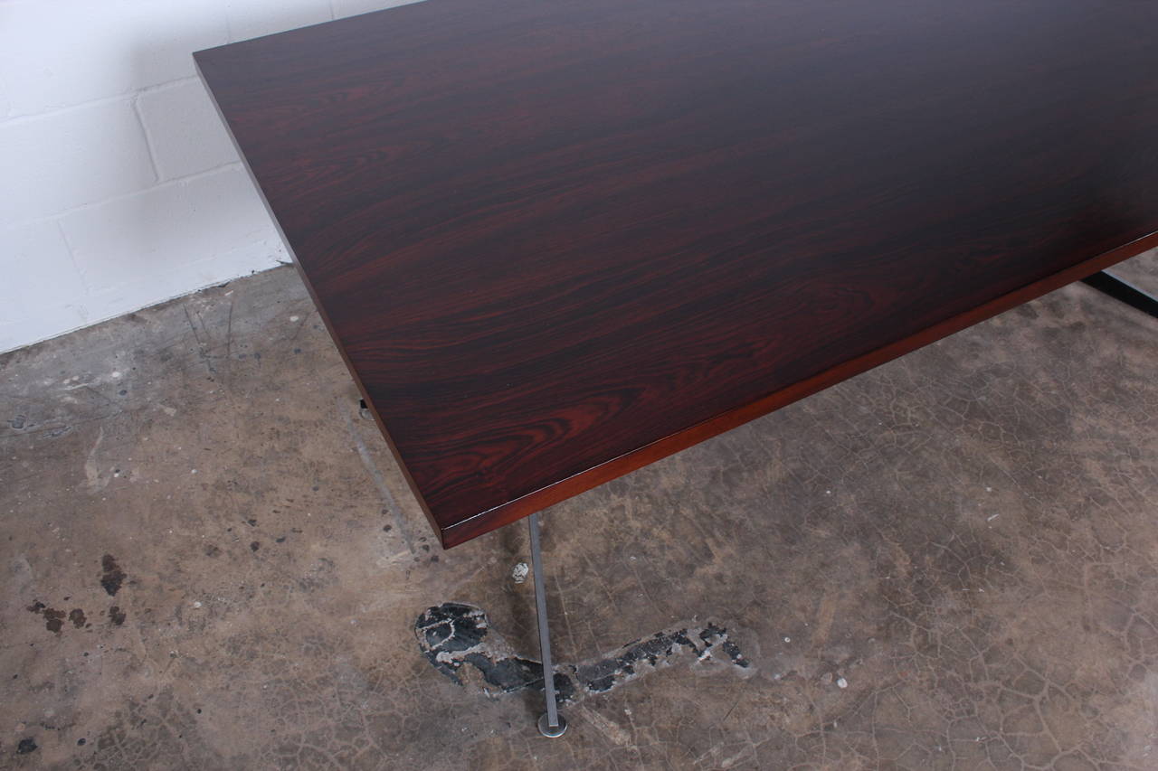 Rosewood Architectural Desk by Ward Bennett for Lehigh Furniture 5