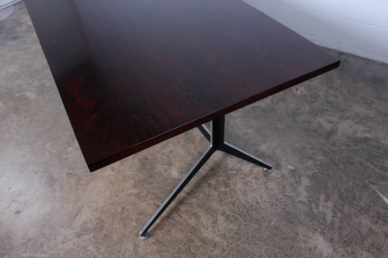 Rosewood Architectural Desk by Ward Bennett for Lehigh Furniture 6