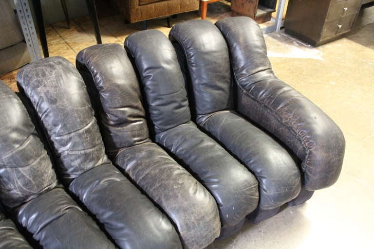 De Sede DS600 Non-Stop Sofa In Good Condition In Dallas, TX