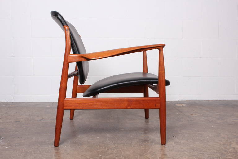 Finn Juhl Lounge Chair for France & Son In Excellent Condition In Dallas, TX