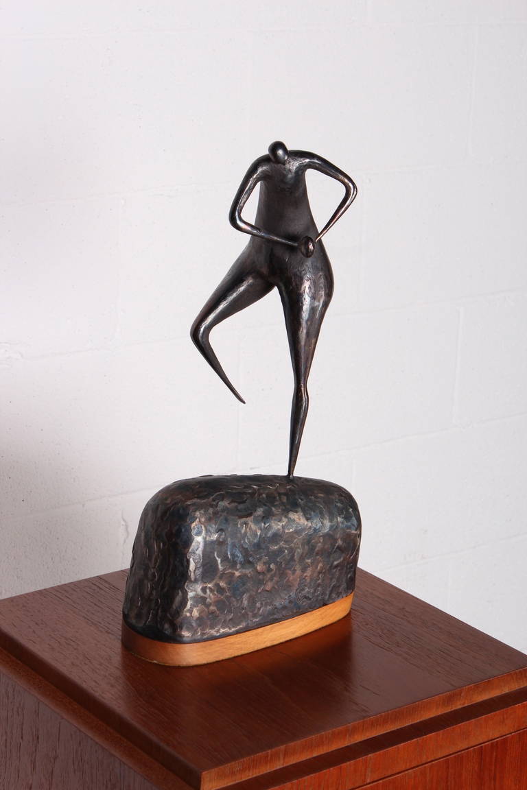 Mid-20th Century Large Figurative Bronze by Jack Boyd