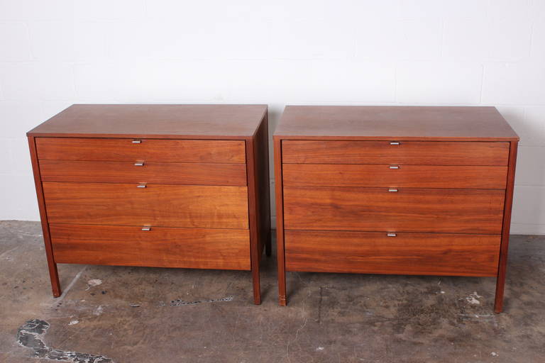 Pair of Teak Dressers by Florence Knoll for Knoll