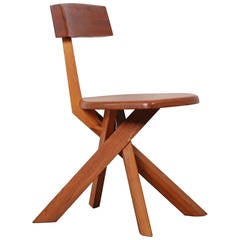 S34 Chair Designed by Pierre Chapo