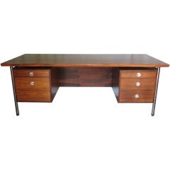 Rosewood executive Diplomat desk by Finn Juhl