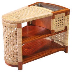 Wedge Shaped Planter Table