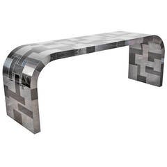 Cityscape Console Table by Paul Evans