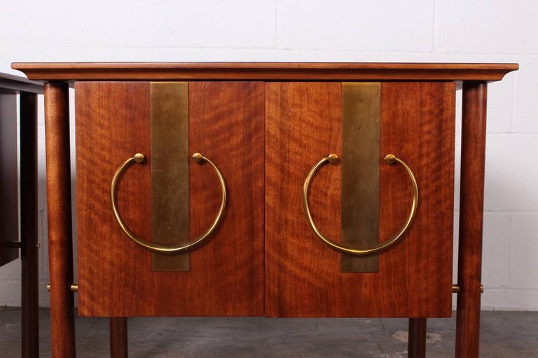 Pair of Nightstands by Bert England for Johnson Furniture 2
