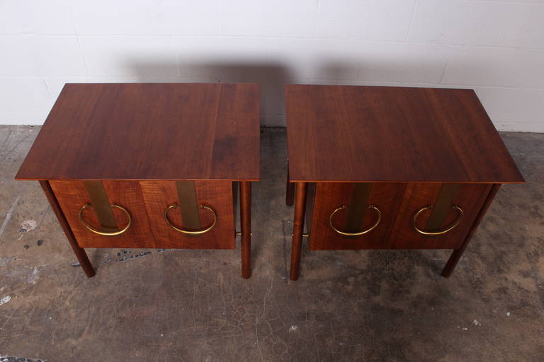 Pair of Nightstands by Bert England for Johnson Furniture 4