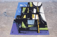 "Portofino" Tapestry by Mathieu Matégot