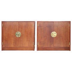Pair of cabinets by Edward Wormley for Dunbar.