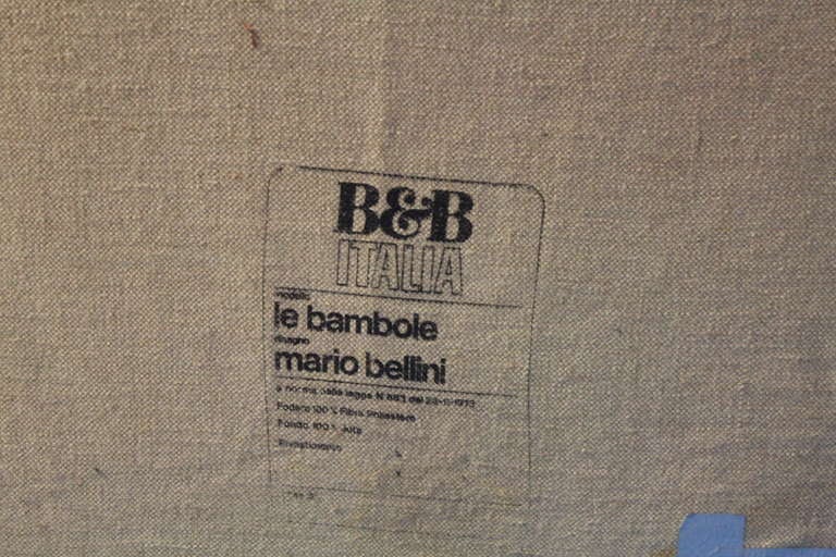 Bambole Sofa by Mario Bellini 2