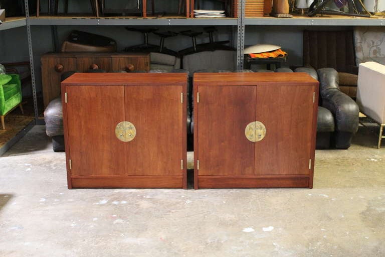 Pair of cabinets by Edward Wormley for Dunbar. 5