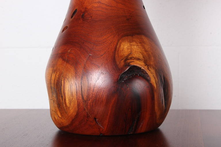 mesquite lamp with copper shade