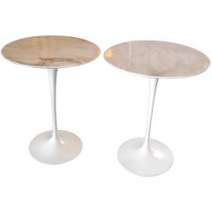 Marble Top Side Tables by Eero Saarinen for Knoll