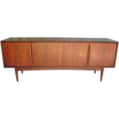 Rosewood Credenza by Bernhard Pedersen Mobler and Sons