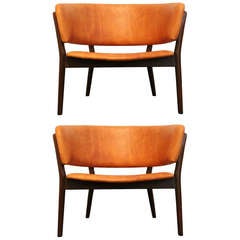 Pair of Lounge Chairs by Nanna Ditzel