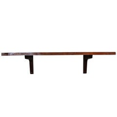 George Nakashima Slab Wall Shelf 2