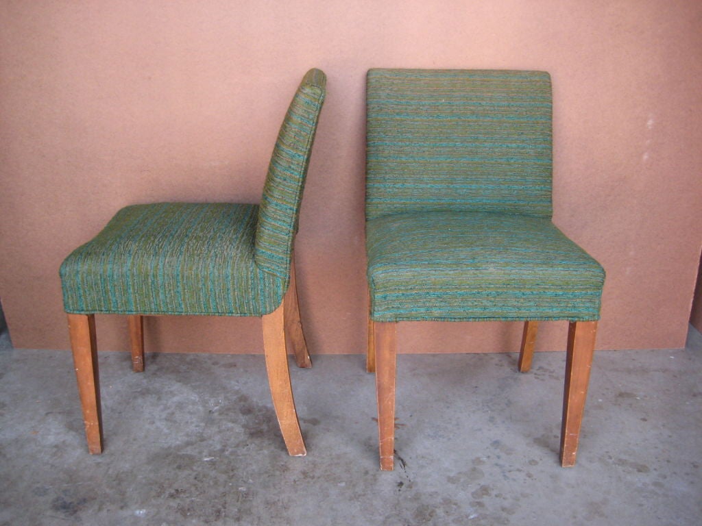 Mid-20th Century Set of four dining chairs