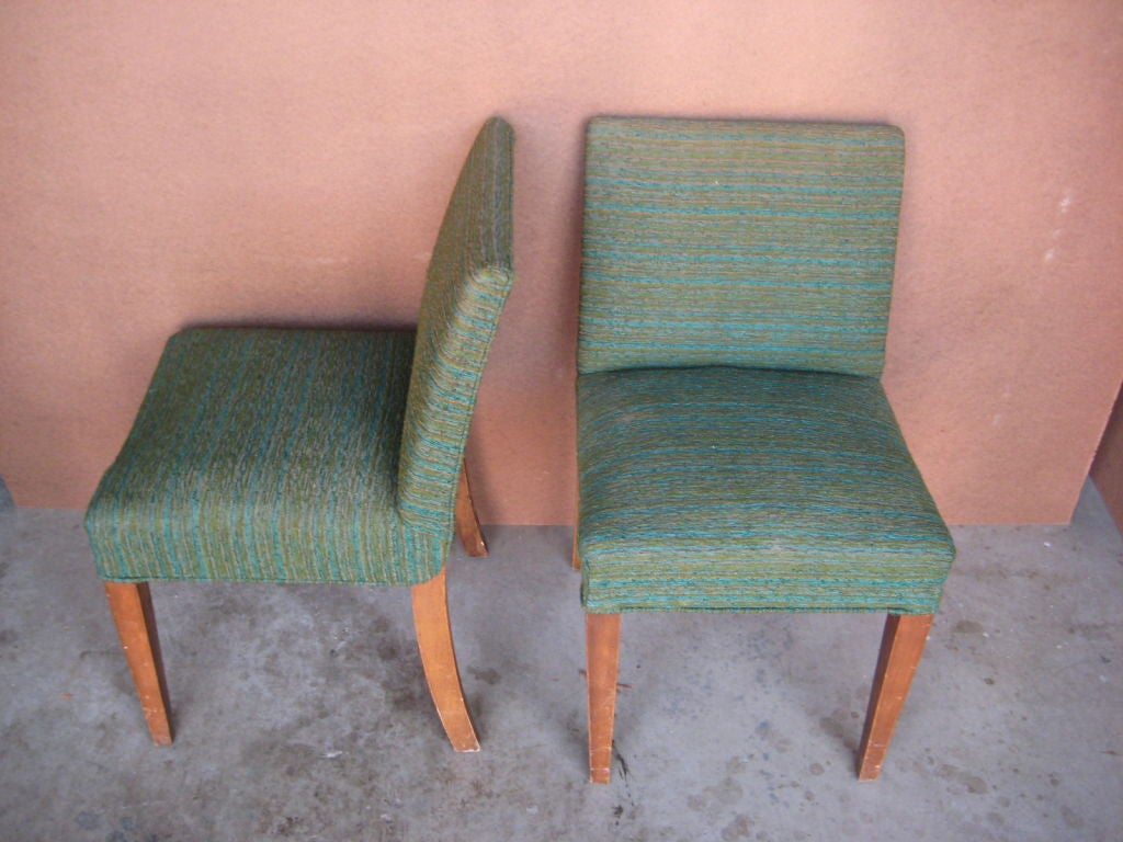 Set of four dining chairs 1