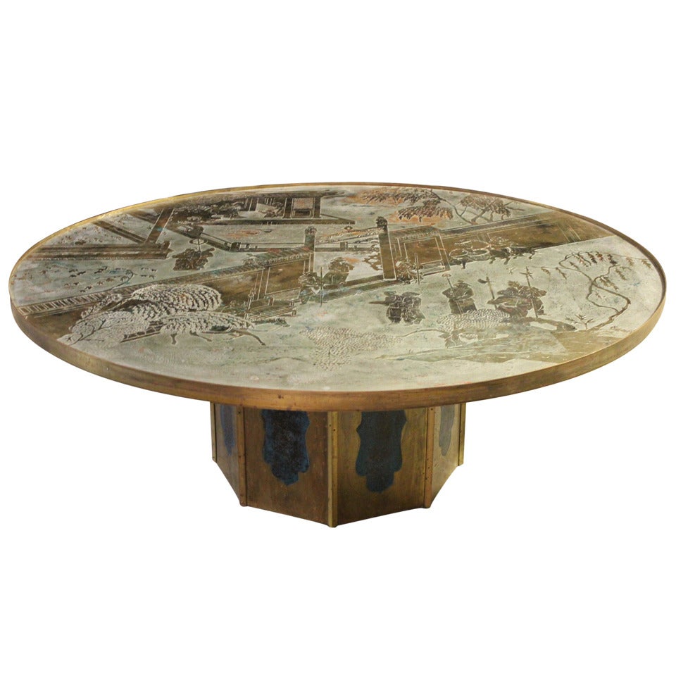 Chan Coffee Table by Philip and Kelvin Laverne