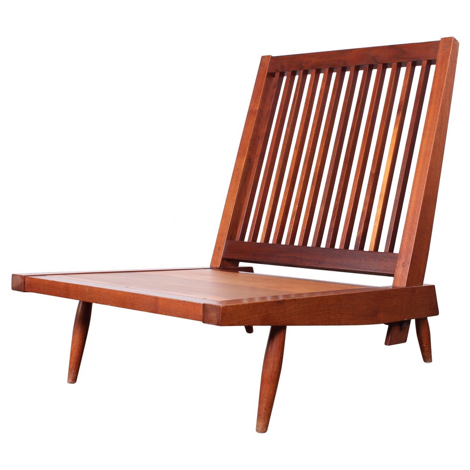 Spindle Back Lounge Chair by George Nakashima