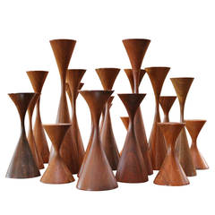 Collection of Candlesticks by Rude Osolnik