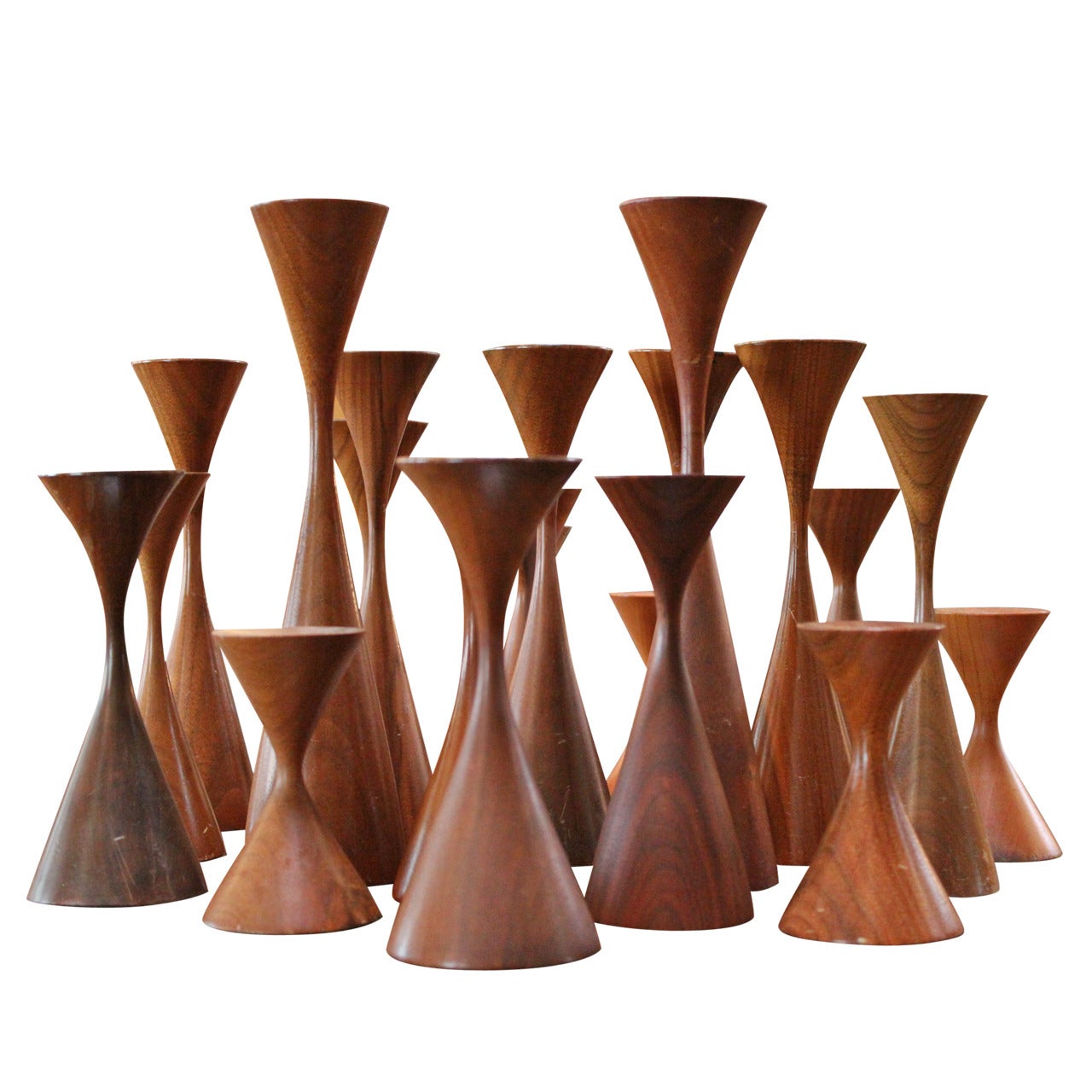 Collection of Candlesticks by Rude Osolnik