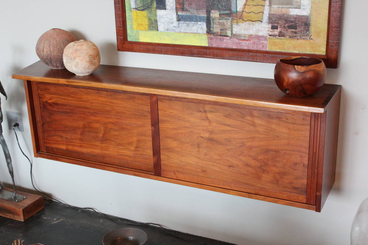 Wall-Mounted Cabinet by George Nakashima In Excellent Condition In Dallas, TX