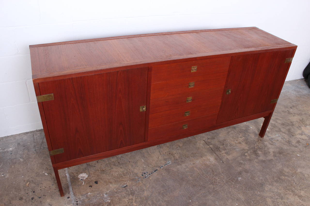 Teak Cabinet by France and Sons In Good Condition In Dallas, TX