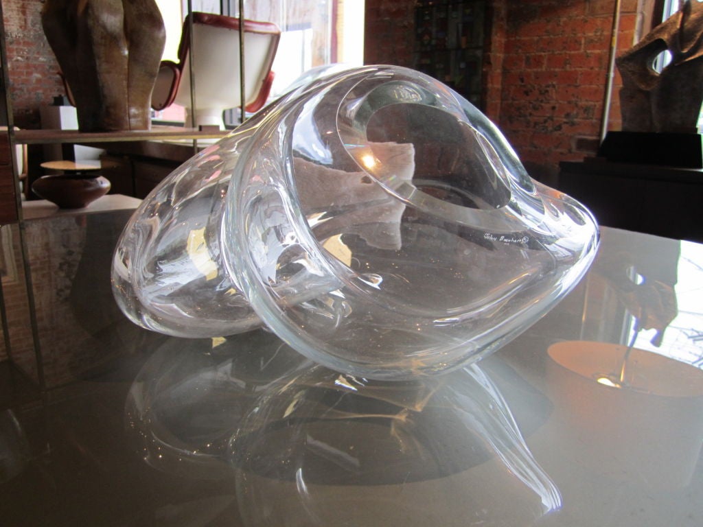 Late 20th Century Glass sculpture #1 by John Bingham