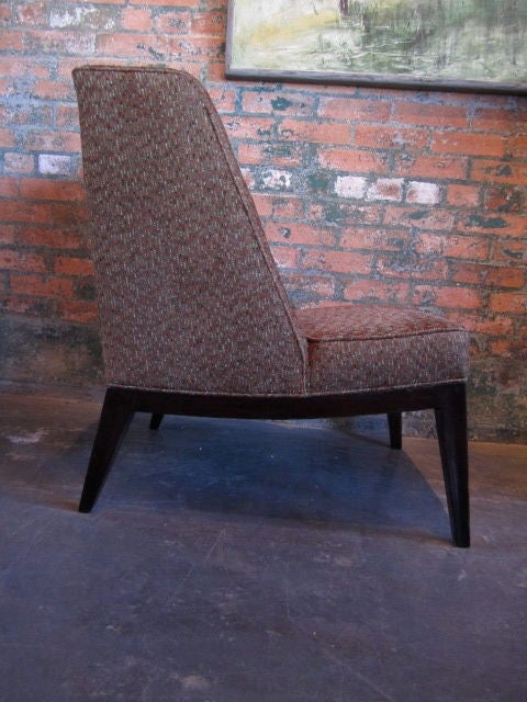 Pair of petite lounge chairs by Edward Wormley for Dunbar 4