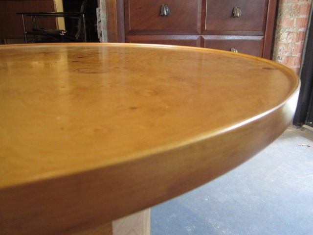 Olive-wood burl table by Edward Wormley for Dunbar 4