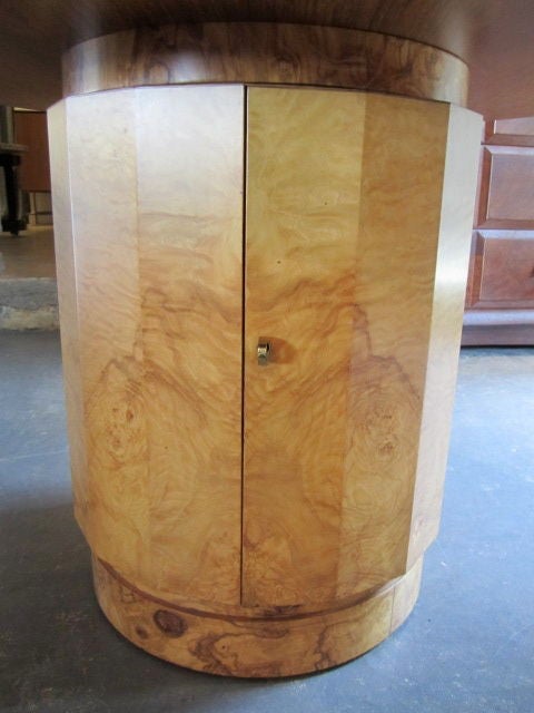Olive-wood burl table by Edward Wormley for Dunbar 5