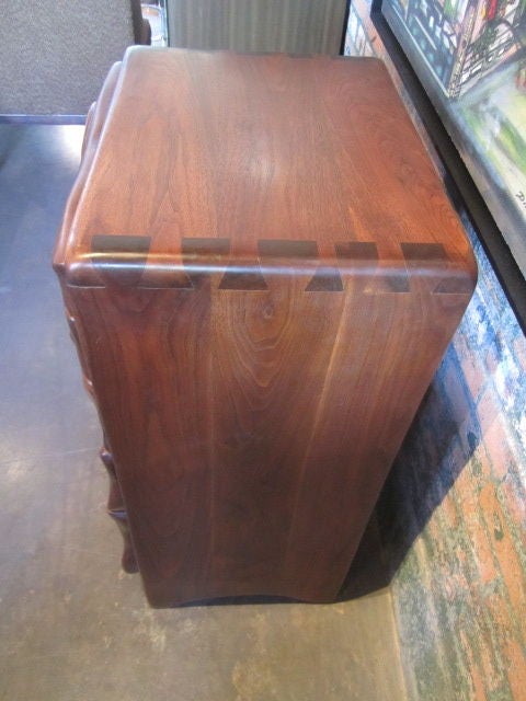 Late 20th Century Sculpted front Craft cabinet