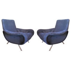 Pair of Lady chairs by Marco Zanuso