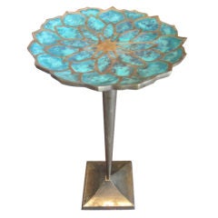 brass table by Pepe Mendoza