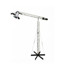 Crane floor lamp by Curtis Jere