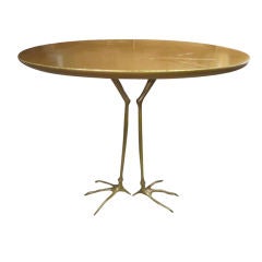 Vintage Traccia table by Meret Oppenheim