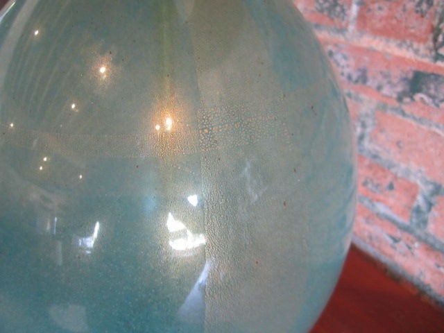 Murano glass lamp with Maria Kipp shade 2