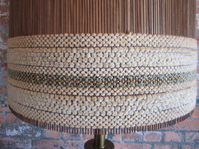 Murano glass lamp with Maria Kipp shade 4