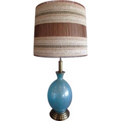 Murano glass lamp with Maria Kipp shade