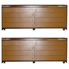 Rare Pair of Rosewood ‘Artona’ Dressers by Afra & Tobia Scarpa
