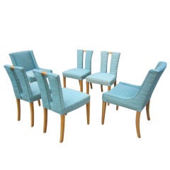 Set of six dining chairs by Eliel Saarinen