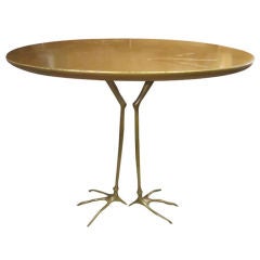 Vintage Traccia table by Meret Oppenheim