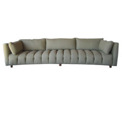 Curved sofa by Harvey Probber