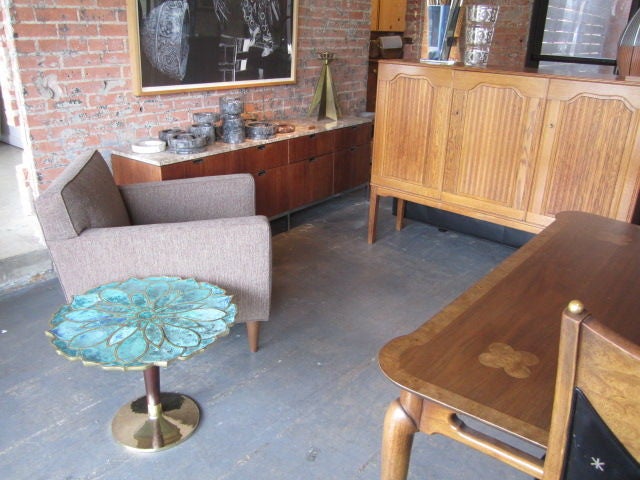 Large lotus table by Pepe Mendoza