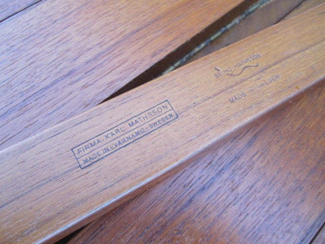 Mid-20th Century Maria expanding table designed by Bruno Mathsson