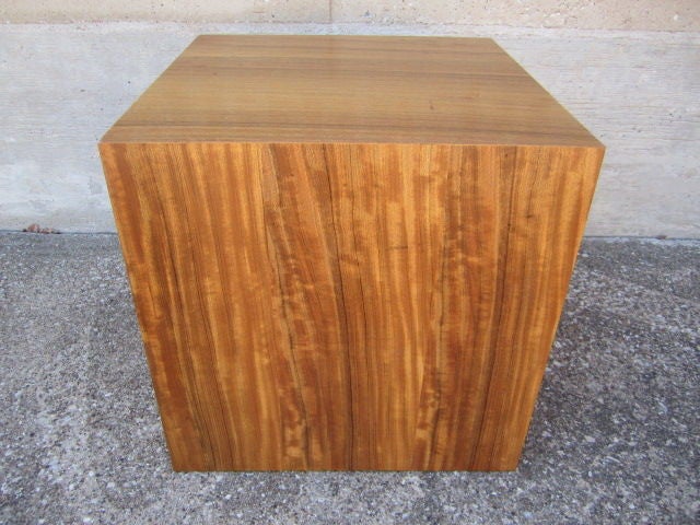Large cube table by Edward Wormley for Dunbar